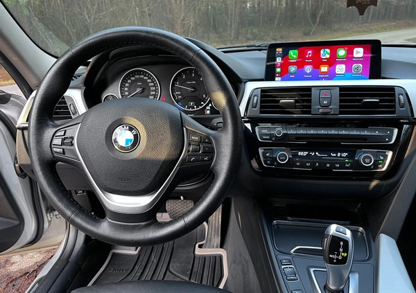 BMW Seria 3 cena 77900 przebieg: 131000, rok produkcji 2016 z Lubaczów małe 67
